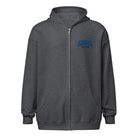 Bluegrass Elite Arch Logo Zip Hoodie | Heavy Blend Fleece - Bluegrass Elite Apparel LLC