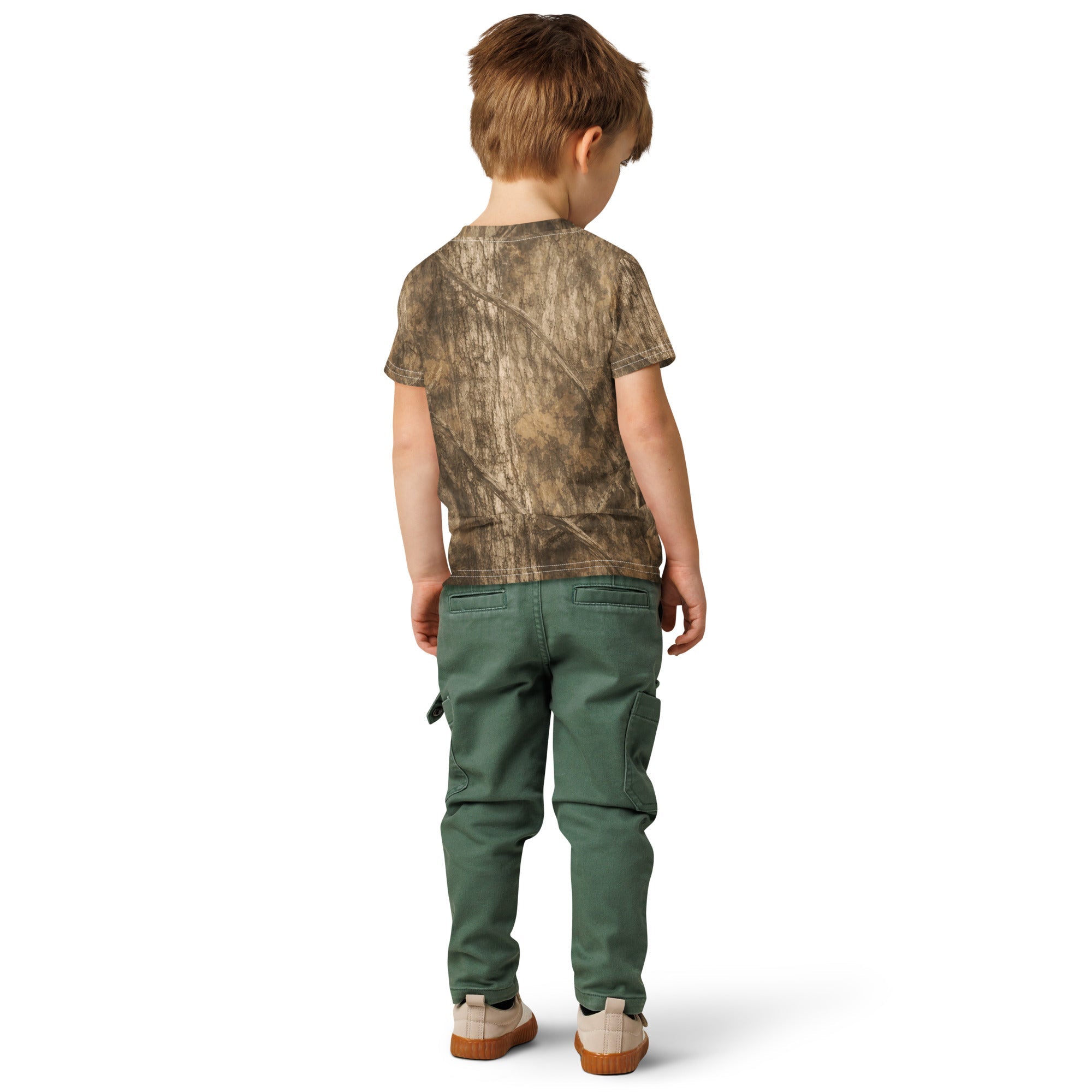 Bluegrass Elite Camo Kids T-Shirt | Heritage Script Design | Basic Cotton - Bluegrass Elite Apparel LLC