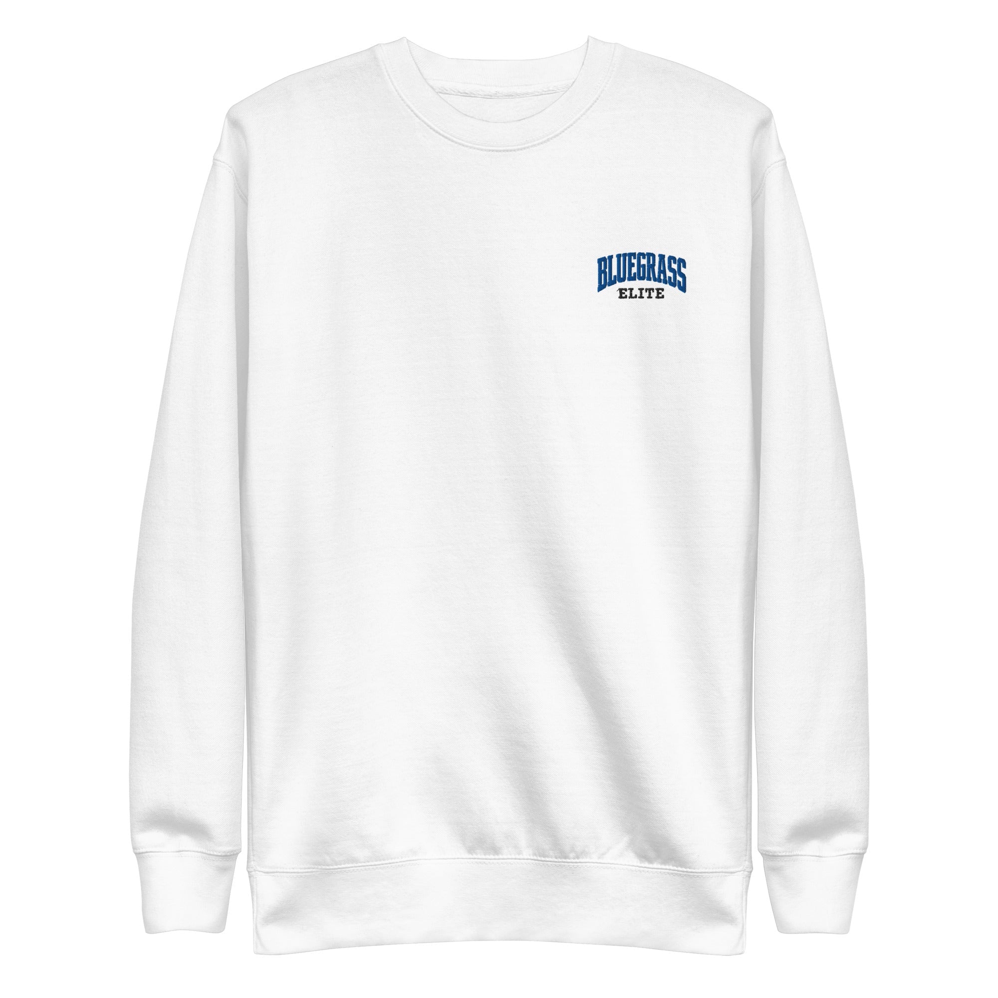 Bluegrass Elite Embroidered Premium Sweatshirt | Collegiate Heritage Crewneck - Bluegrass Elite Apparel LLC