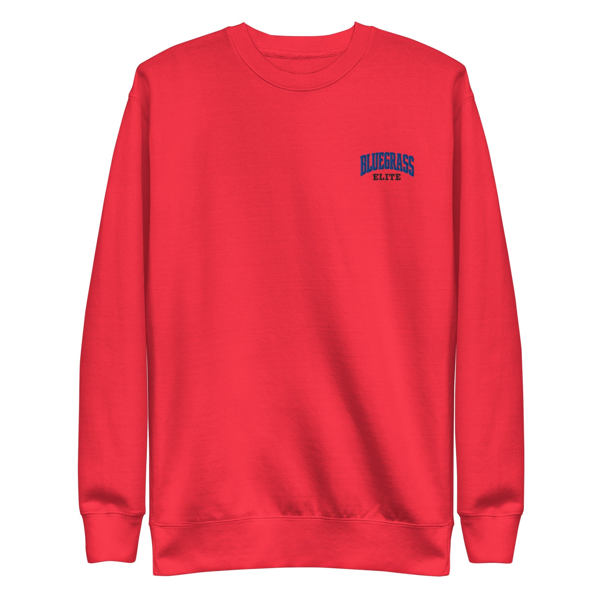 Bluegrass Elite Embroidered Premium Sweatshirt | Collegiate Heritage Crewneck - Bluegrass Elite Apparel LLC