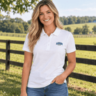 Bluegrass Elite Embroidered Women’s Piqué Polo - Bluegrass Elite Apparel LLC