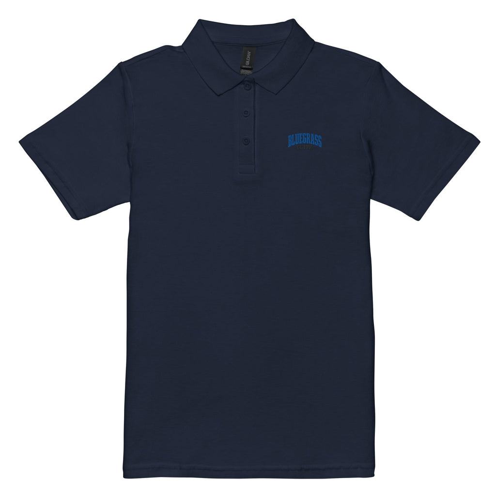 Bluegrass Elite Embroidered Women’s Piqué Polo | Semi-Fitted Cotton Shirt - Bluegrass Elite Apparel LLC