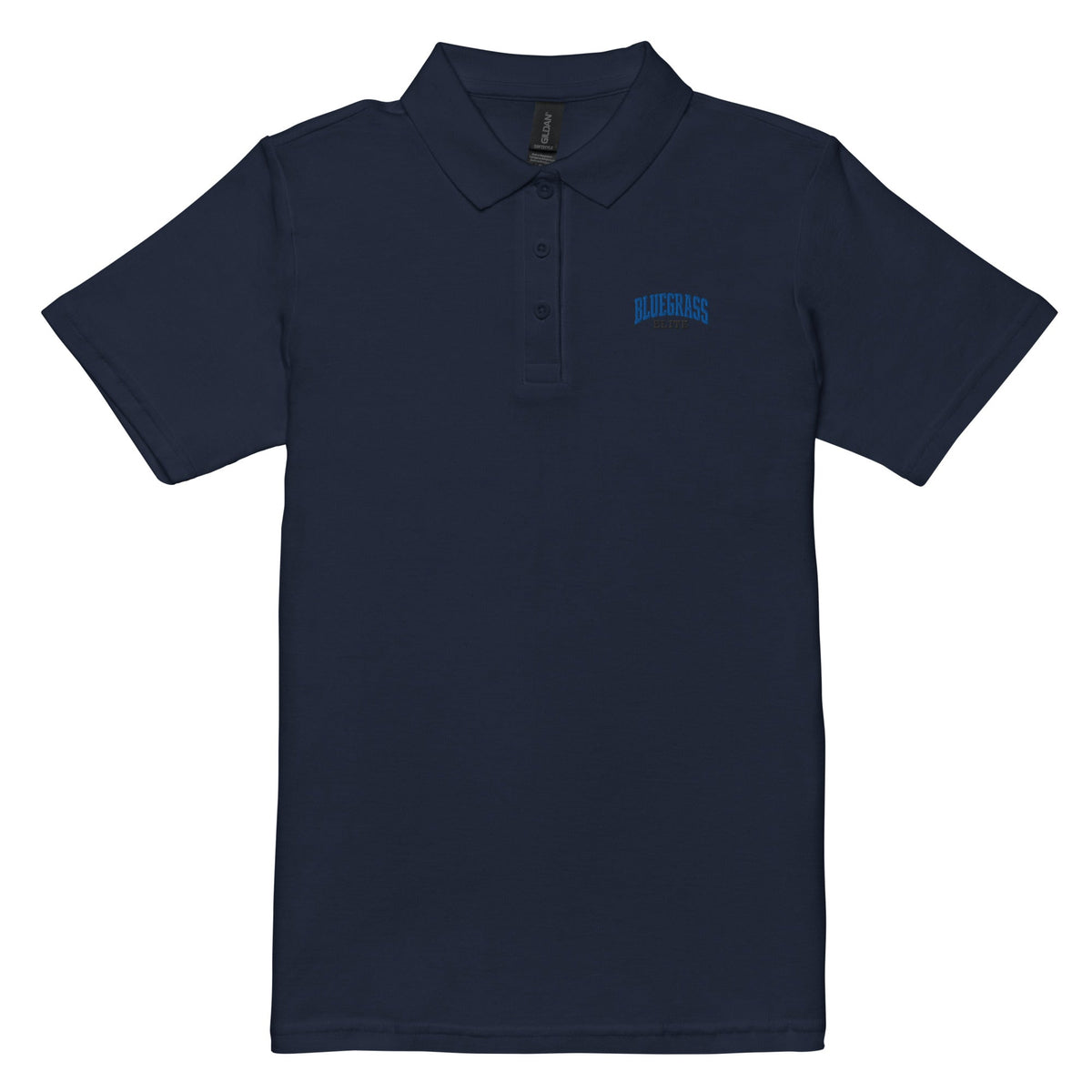 Bluegrass Elite Embroidered Women’s Piqué Polo | Semi-Fitted Cotton Shirt - Bluegrass Elite Apparel LLC