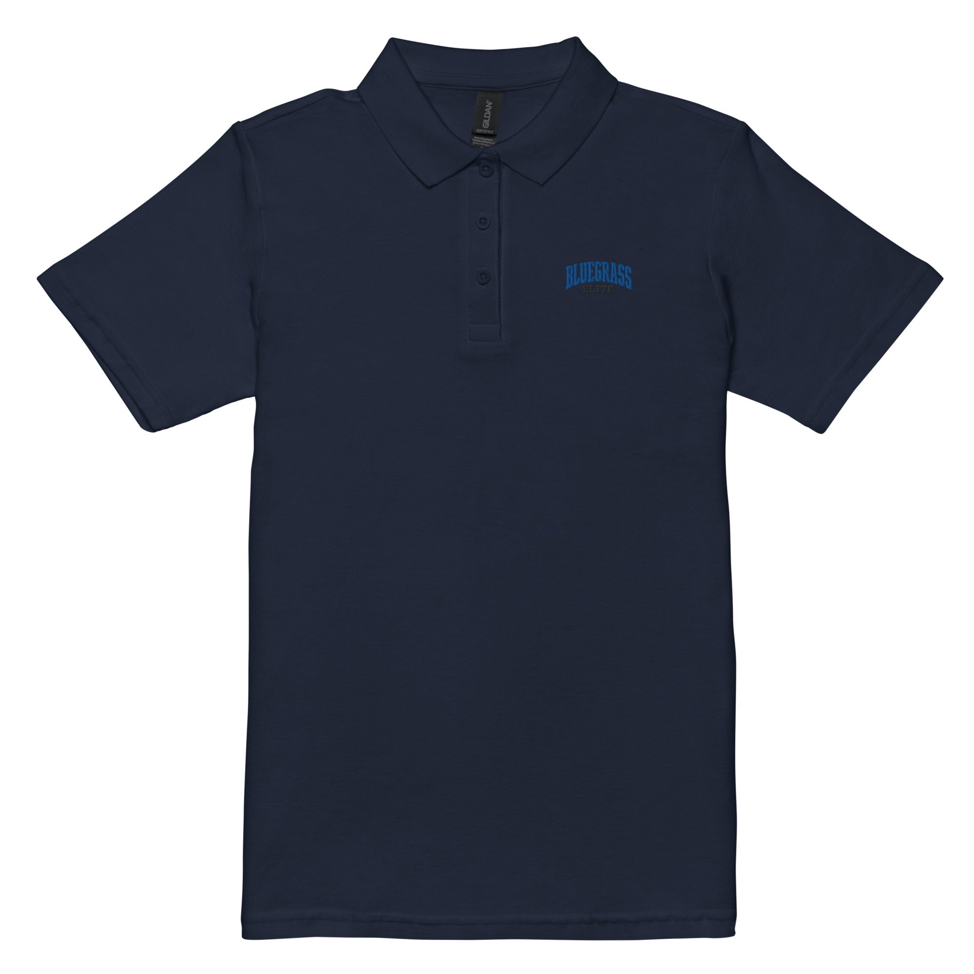 Bluegrass Elite Embroidered Women’s Piqué Polo | Semi-Fitted Cotton Shirt - Bluegrass Elite Apparel LLC