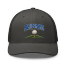 Bluegrass Elite Golf Ball Trucker Hat | Classic Grass Tee Design - Bluegrass Elite Apparel LLC