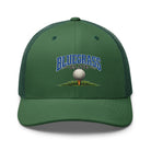 Bluegrass Elite Golf Ball Trucker Hat | Classic Grass Tee Design - Bluegrass Elite Apparel LLC