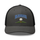 Bluegrass Elite Golf Ball Trucker Hat | Classic Grass Tee Design - Bluegrass Elite Apparel LLC