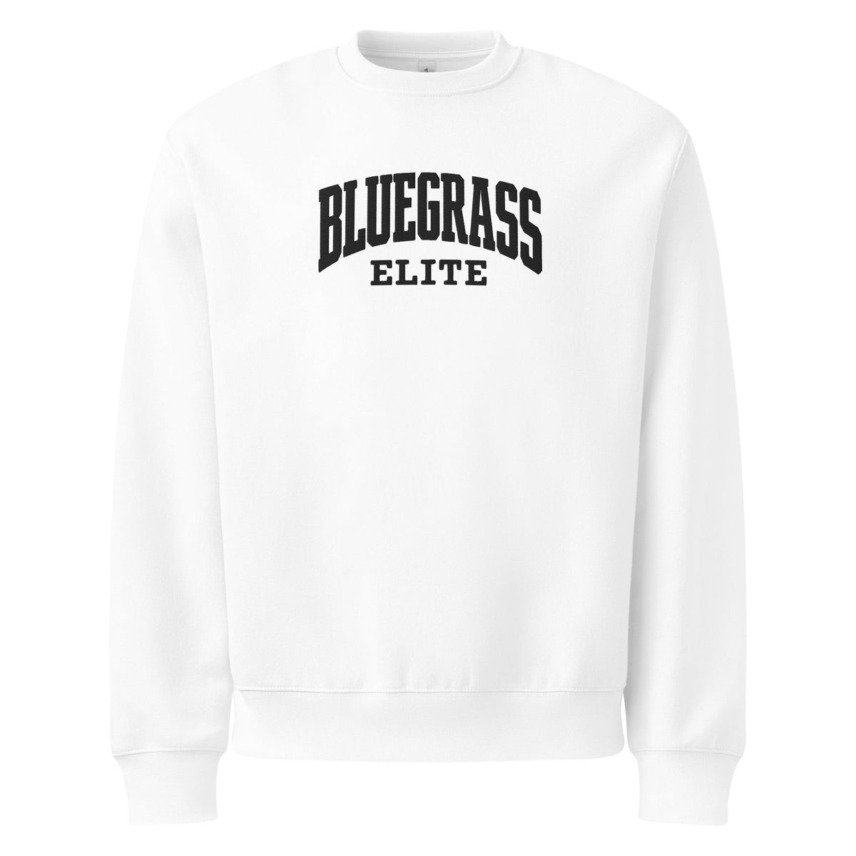 Bluegrass Elite Oversized Heavyweight Sweatshirt | Embroidered Collegiate Logo - Bluegrass Elite Apparel LLC