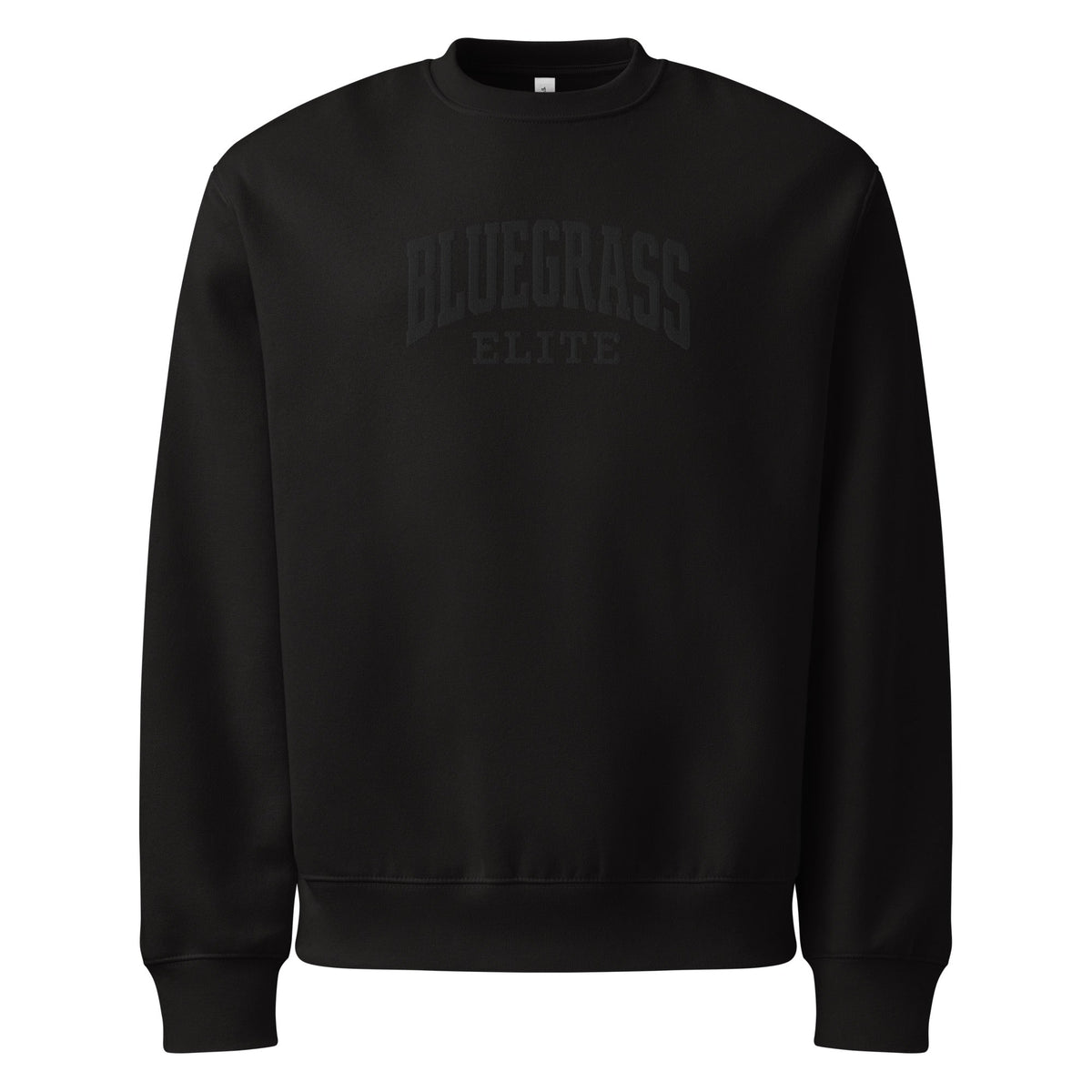 Bluegrass Elite Oversized Heavyweight Sweatshirt | Embroidered Collegiate Logo - Bluegrass Elite Apparel LLC