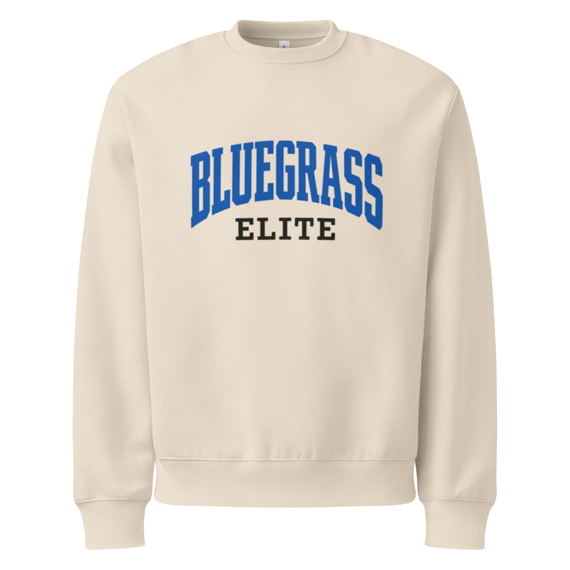 Bluegrass Elite Oversized Sweatshirt | Collegiate Arch | Heavyweight Fleece - Bluegrass Elite Apparel LLC