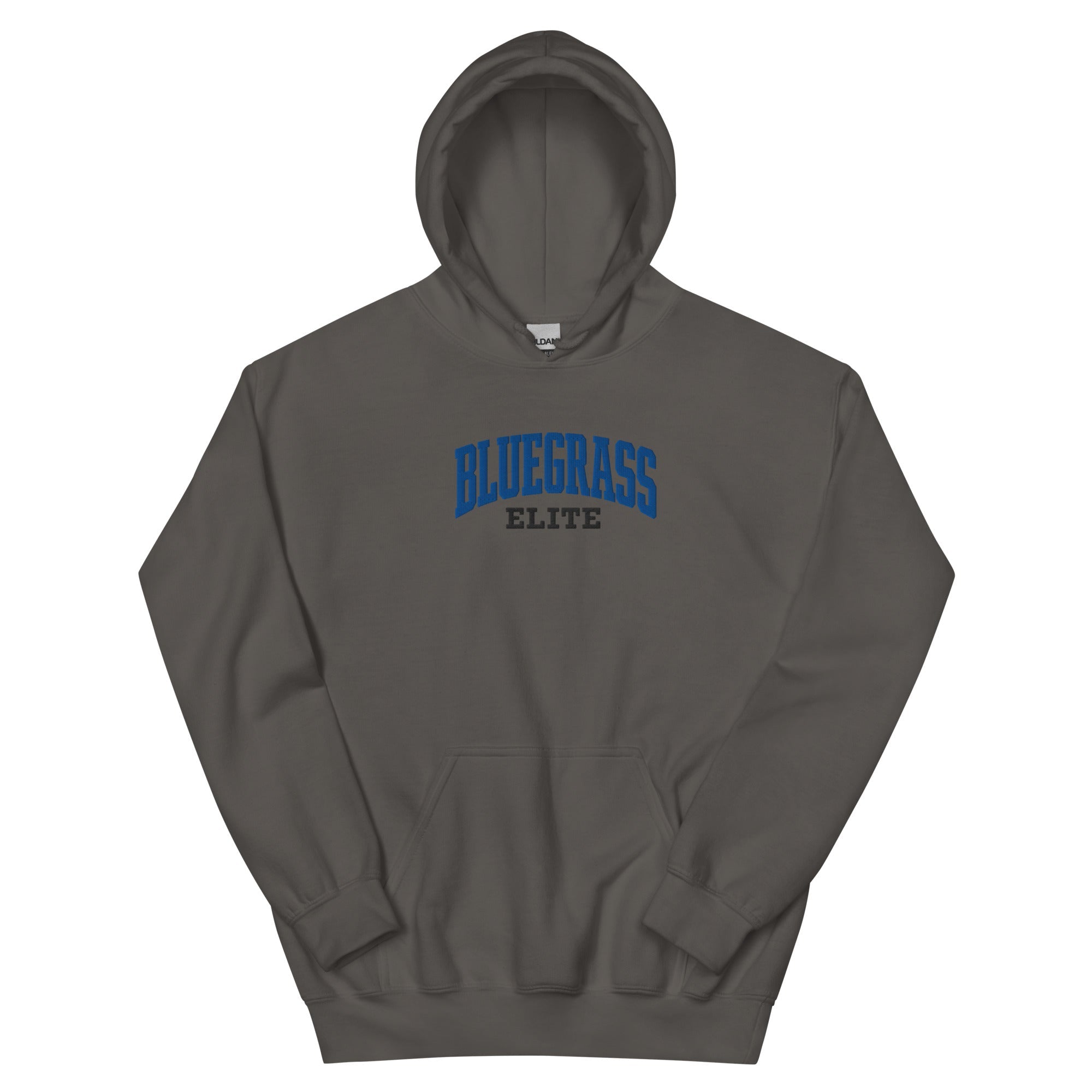 Bluegrass Elite Script Embroidered Hoodie | Vintage Athletic Pullover - Bluegrass Elite Apparel LLC