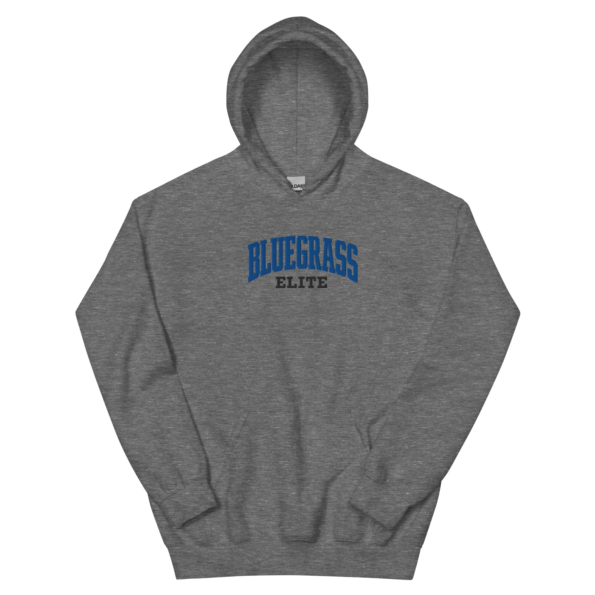 Bluegrass Elite Script Embroidered Hoodie | Vintage Athletic Pullover - Bluegrass Elite Apparel LLC