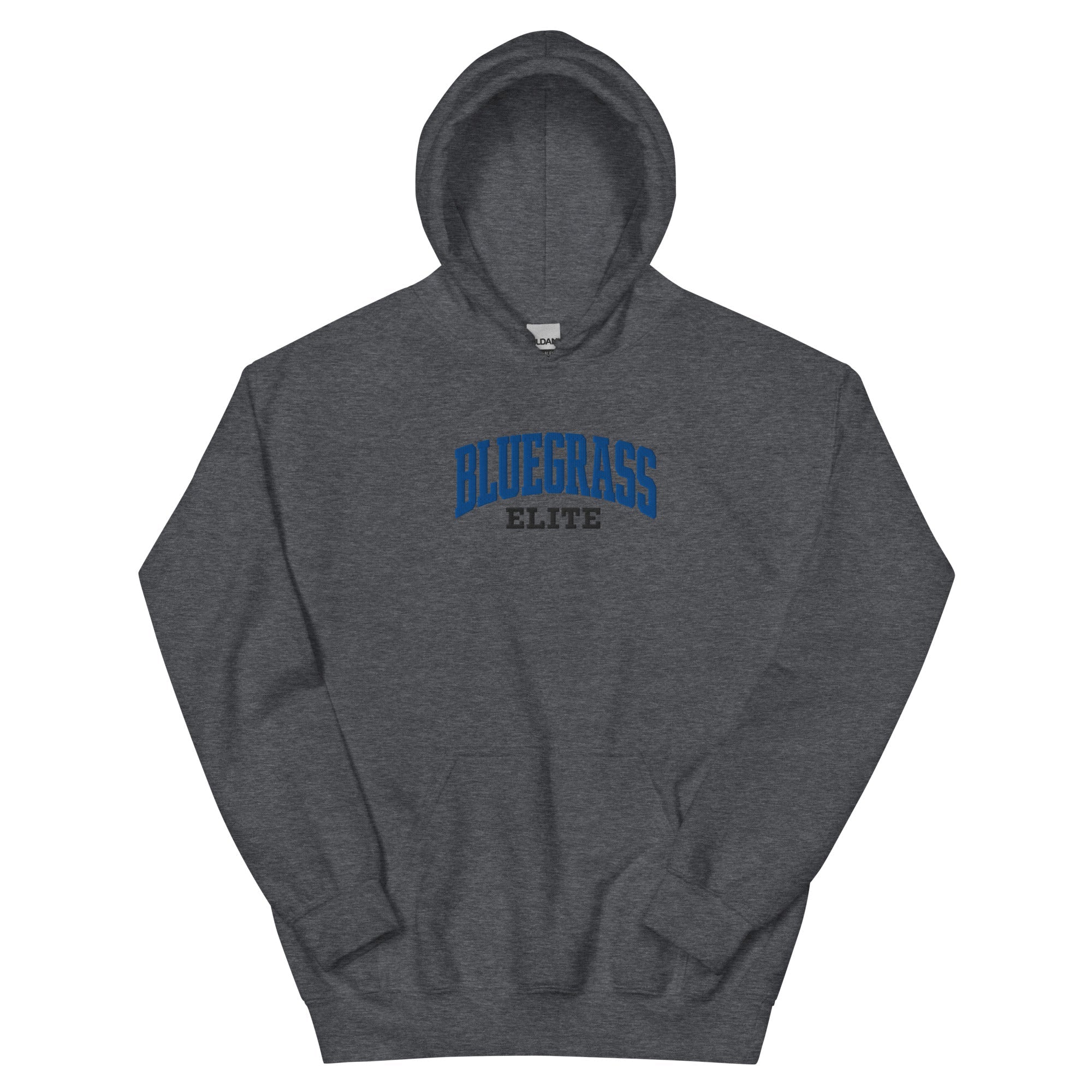 Bluegrass Elite Script Embroidered Hoodie | Vintage Athletic Pullover - Bluegrass Elite Apparel LLC