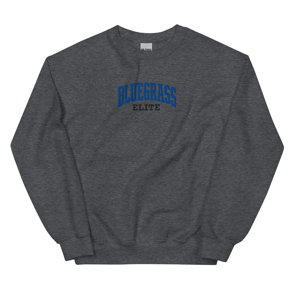 Bluegrass Elite Script Embroidered Sweatshirt | Vintage Athletic Crewneck - Bluegrass Elite Apparel LLC