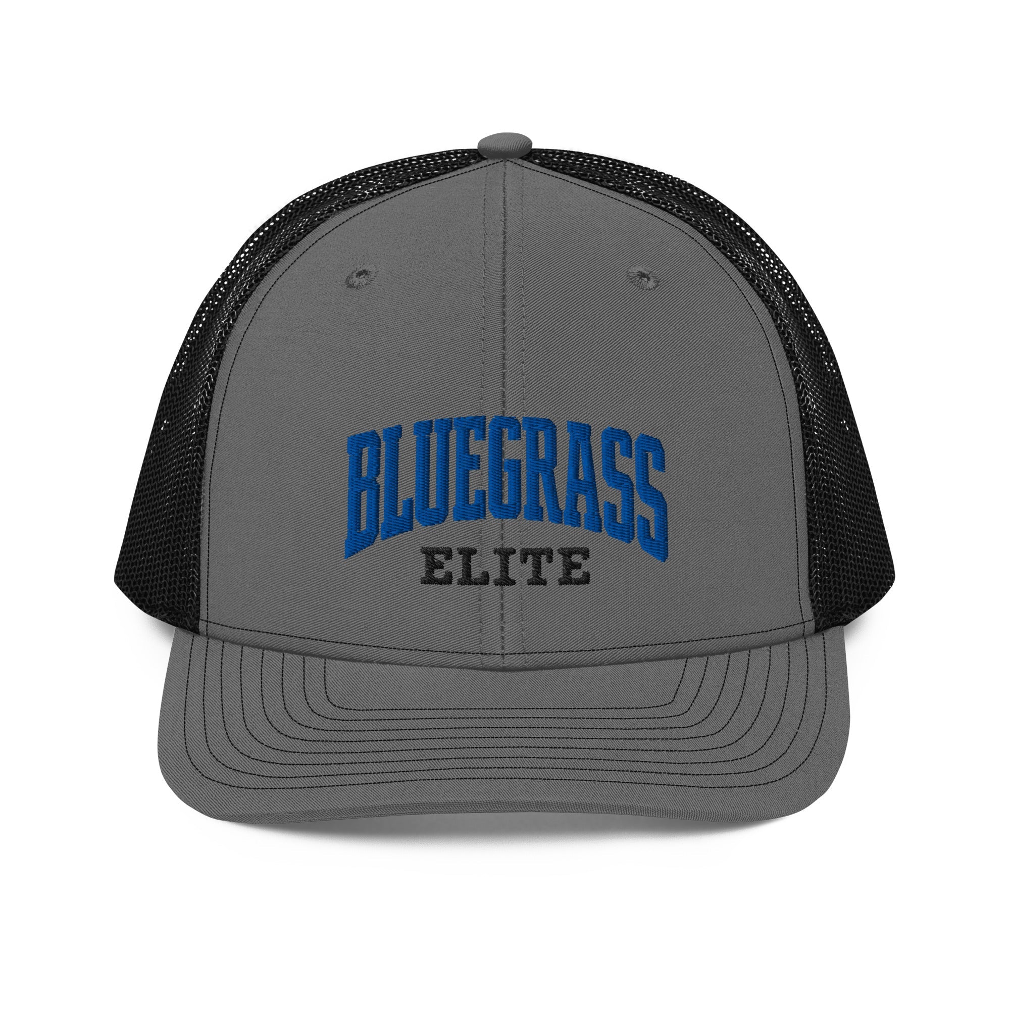 Bluegrass Elite Script Trucker Cap | Classic Heritage Mesh Hat - Bluegrass Elite Apparel LLC