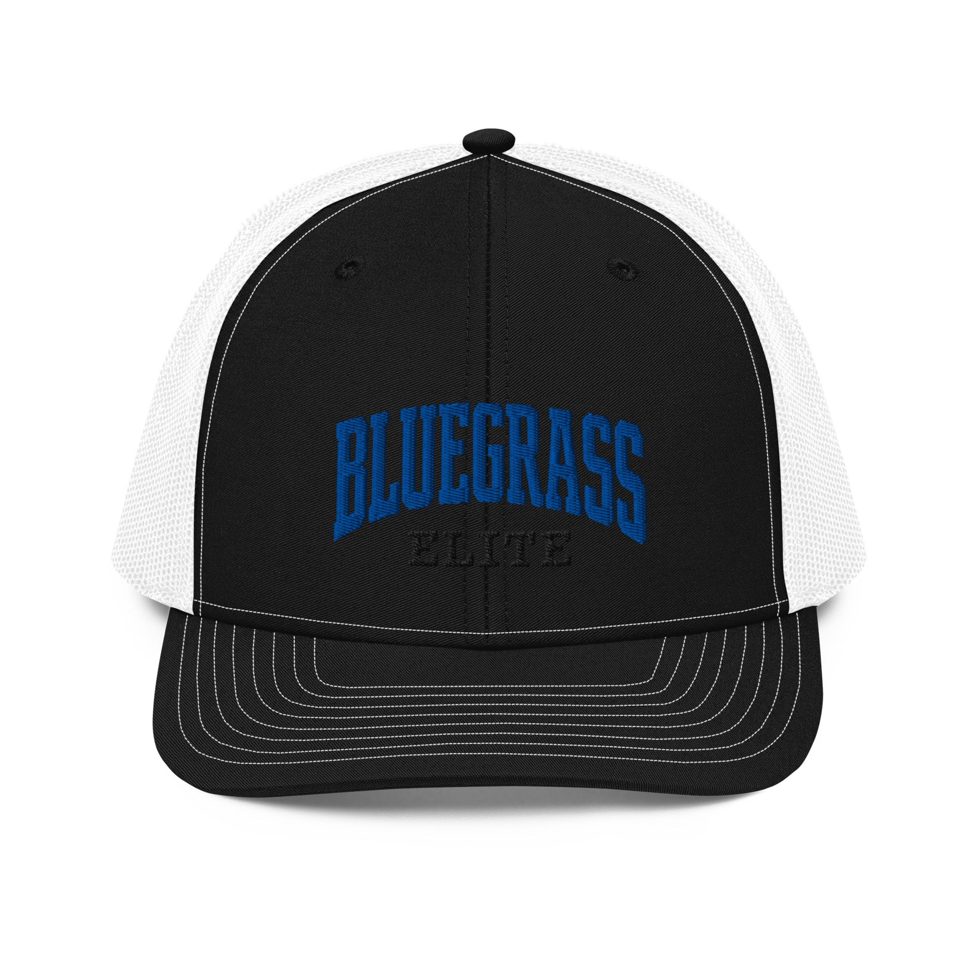 Bluegrass Elite Script Trucker Cap | Classic Heritage Mesh Hat - Bluegrass Elite Apparel LLC