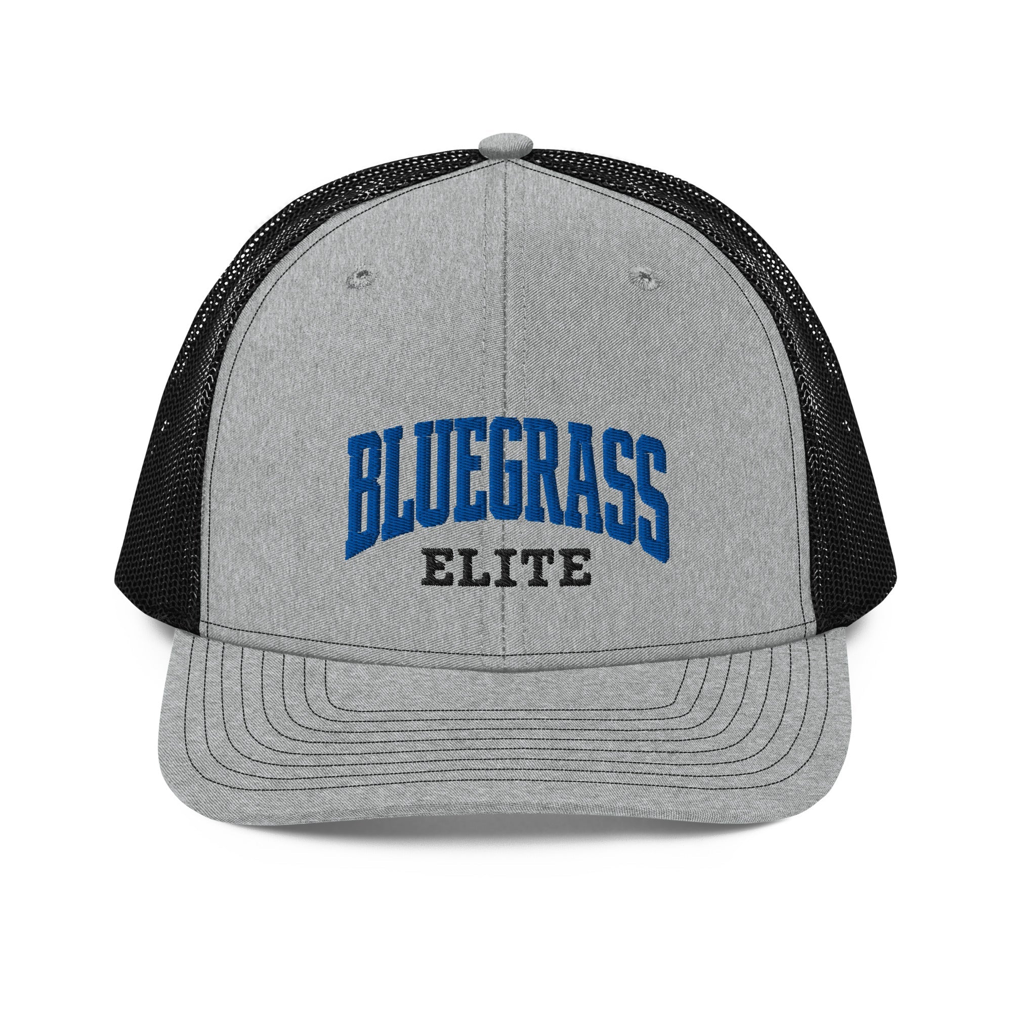 Bluegrass Elite Script Trucker Cap | Classic Heritage Mesh Hat - Bluegrass Elite Apparel LLC