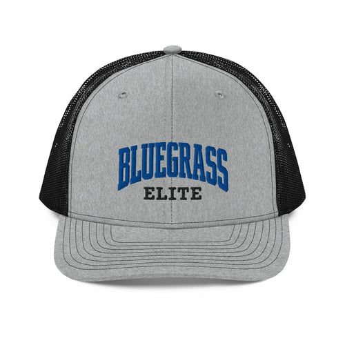 Bluegrass Elite Script Trucker Cap | Classic Heritage Mesh Hat - Bluegrass Elite Apparel LLC