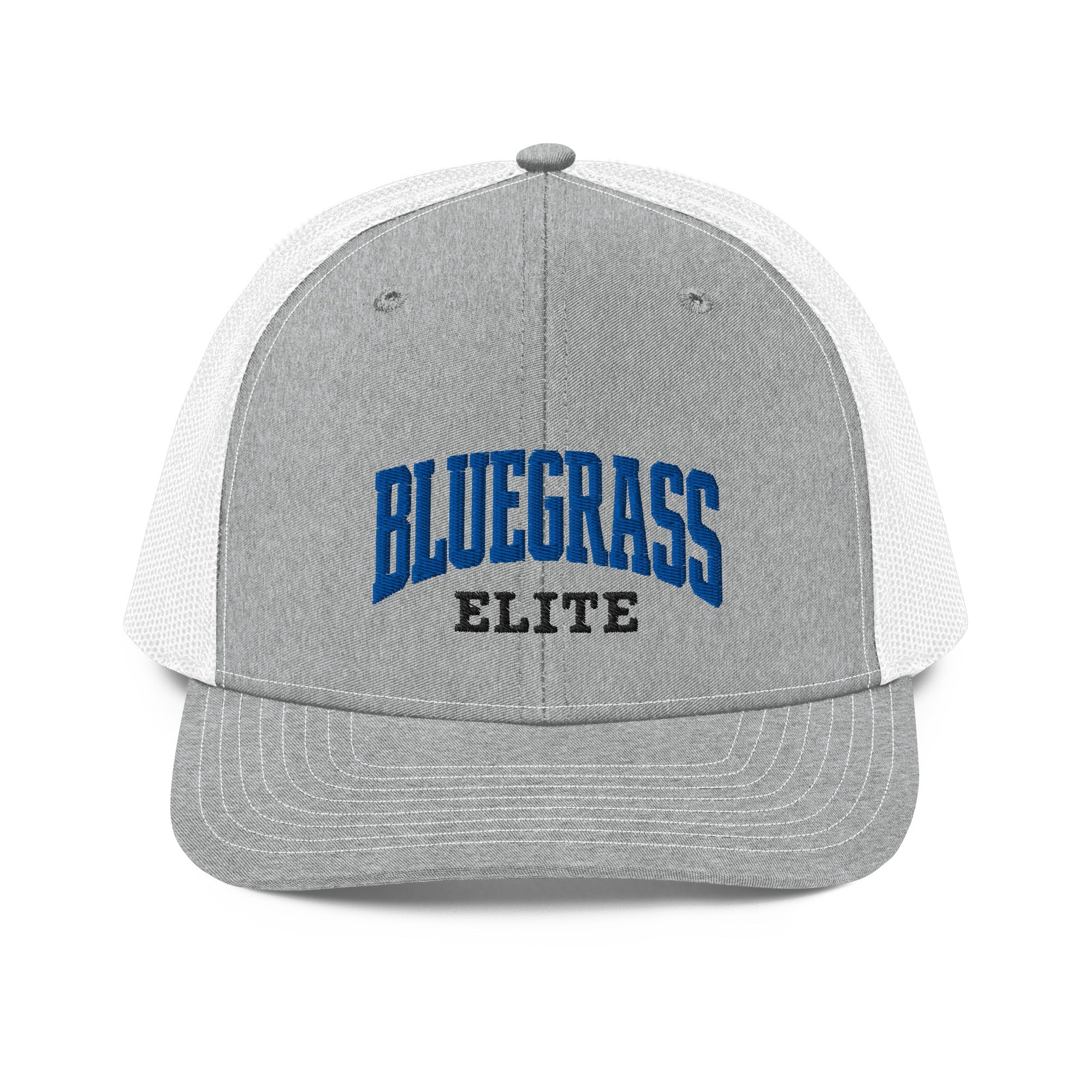 Bluegrass Elite Script Trucker Cap | Classic Heritage Mesh Hat - Bluegrass Elite Apparel LLC