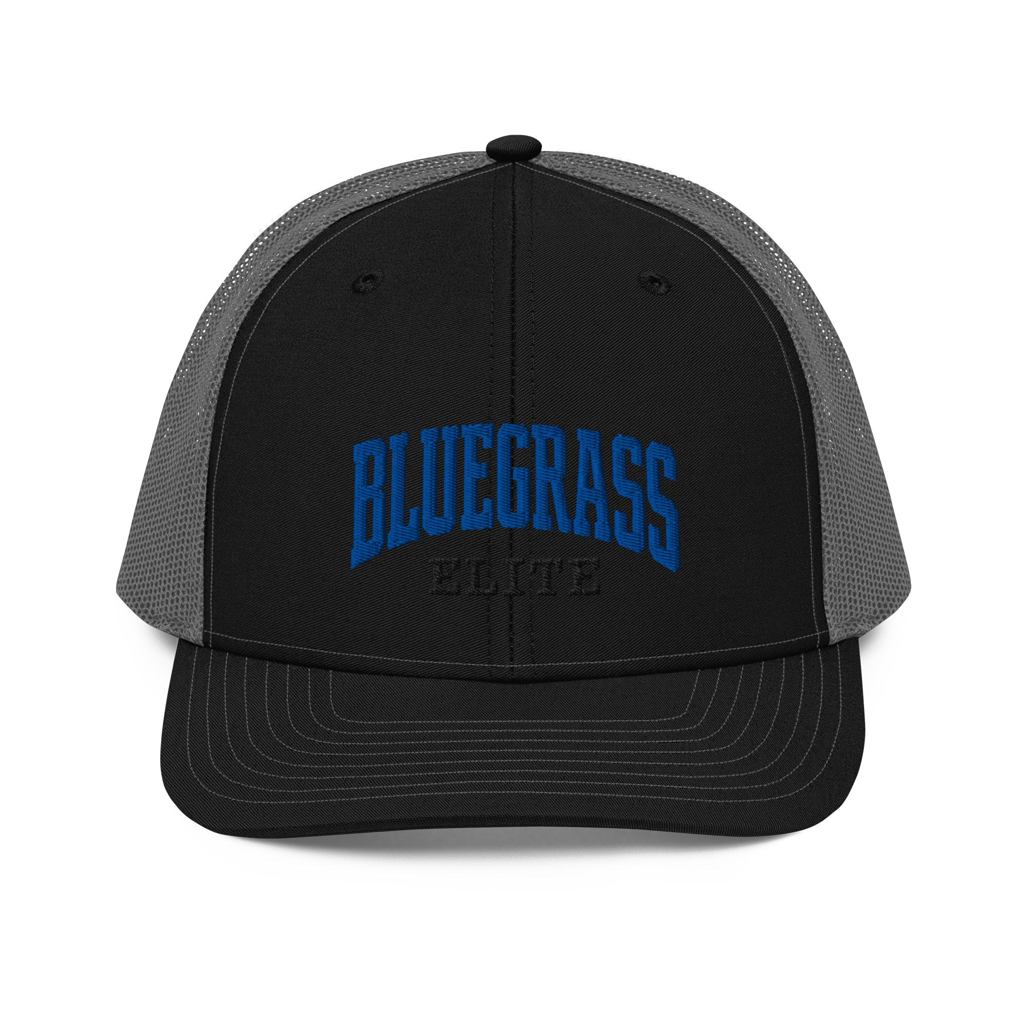 Bluegrass Elite Script Trucker Cap | Classic Heritage Mesh Hat - Bluegrass Elite Apparel LLC