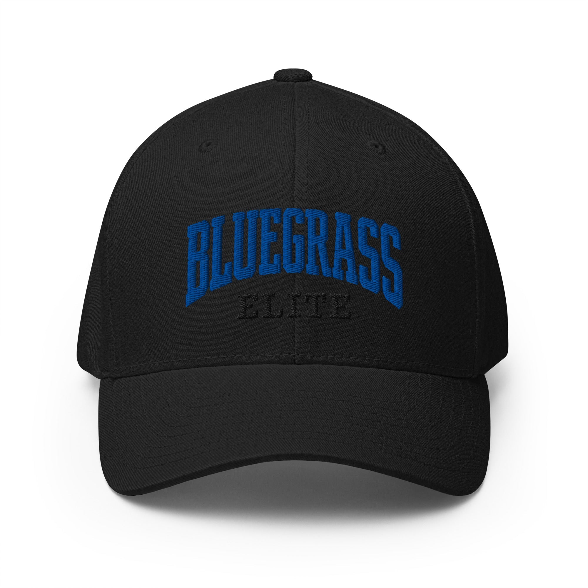 Bluegrass Elite Structured Twill Cap | Collegiate Arch Hat - Bluegrass Elite Apparel LLC