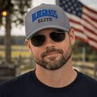 Bluegrass Elite Structured Twill Cap | Collegiate Arch Hat - Bluegrass Elite Apparel LLC