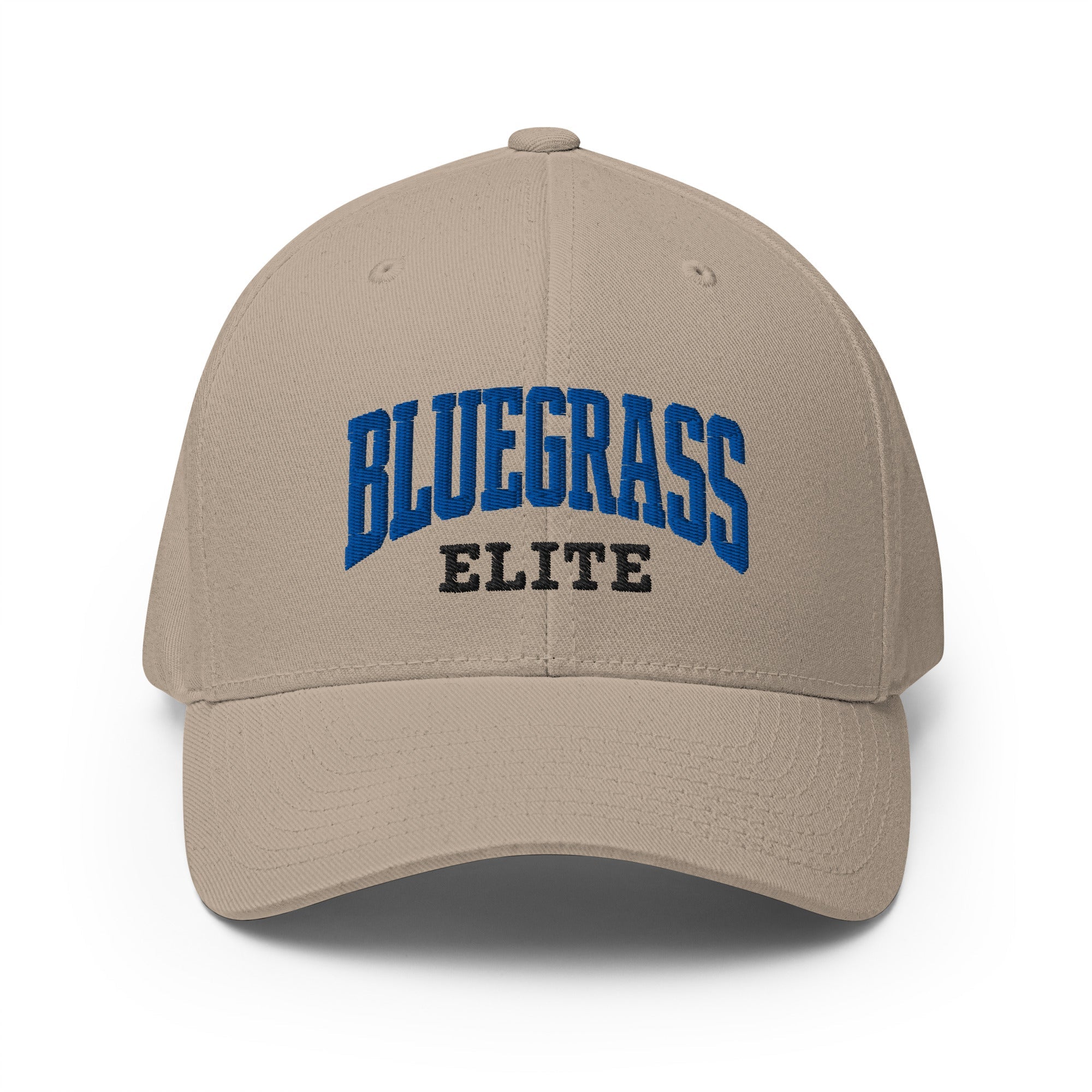 Bluegrass Elite Structured Twill Cap | Collegiate Arch Hat - Bluegrass Elite Apparel LLC