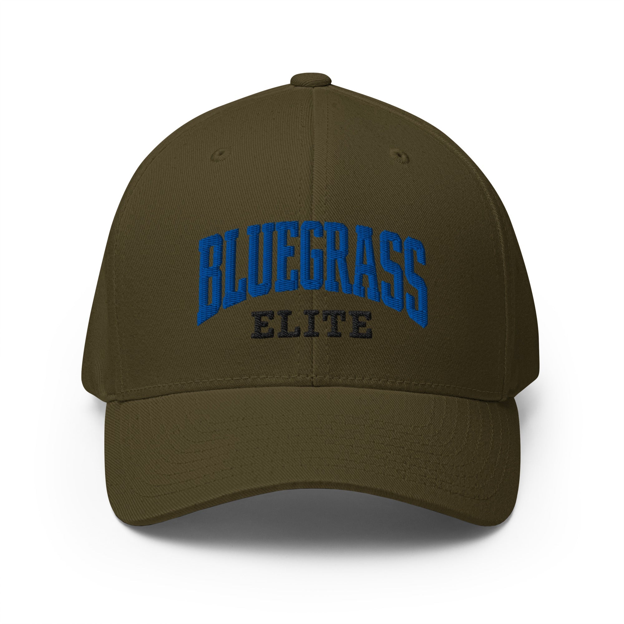 Bluegrass Elite Structured Twill Cap | Collegiate Arch Hat - Bluegrass Elite Apparel LLC