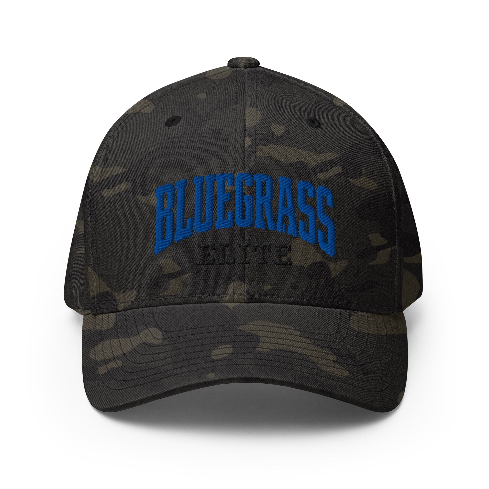 Bluegrass Elite Structured Twill Cap | Collegiate Arch Hat - Bluegrass Elite Apparel LLC