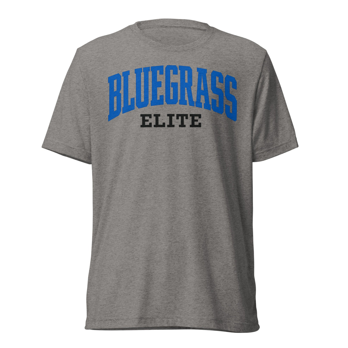 Bluegrass Elite T-Shirt | Collegiate Arch Design | Elite Tri-Blend - Bluegrass Elite Apparel LLC