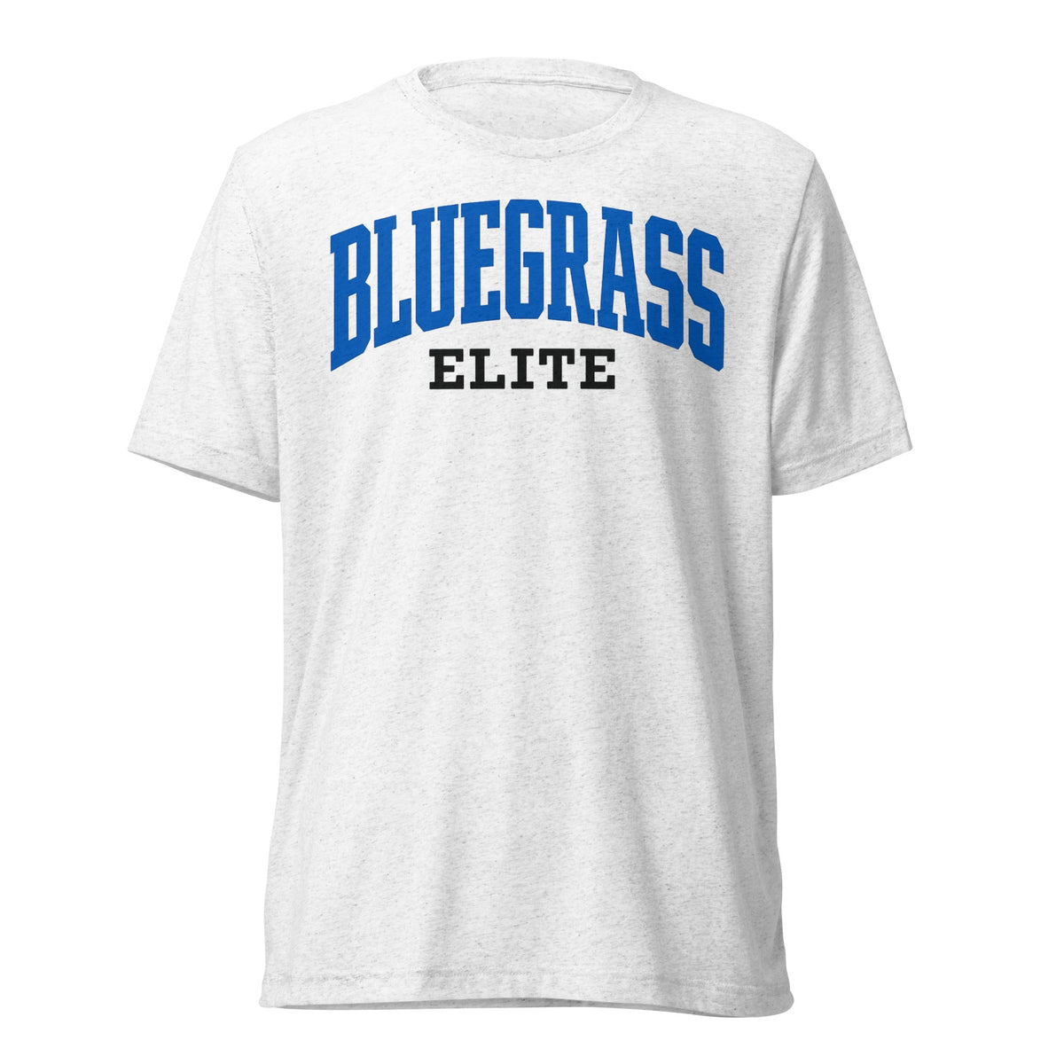 Bluegrass Elite T-Shirt | Collegiate Arch Design | Elite Tri-Blend - Bluegrass Elite Apparel LLC