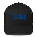 Bluegrass Elite Trucker Cap | Collegiate Arch Mesh Hat - Bluegrass Elite Apparel LLC