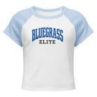 Bluegrass Elite Vintage Arch Graphic Raglan Baby Tee - Bluegrass Elite Apparel LLC