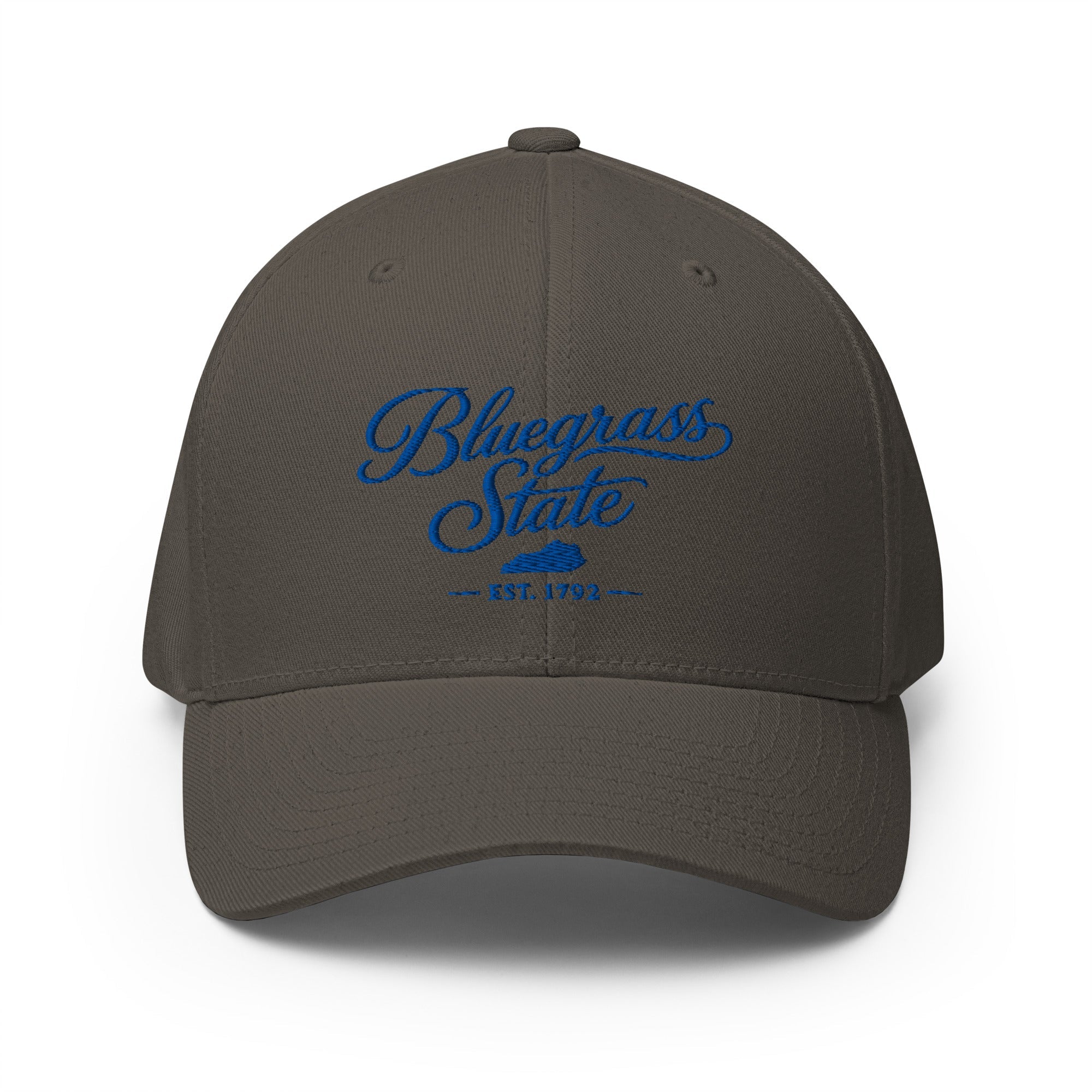 Bluegrass State Hat | Kentucky Script Design | Structured Twill Cap - Bluegrass Elite Apparel LLC