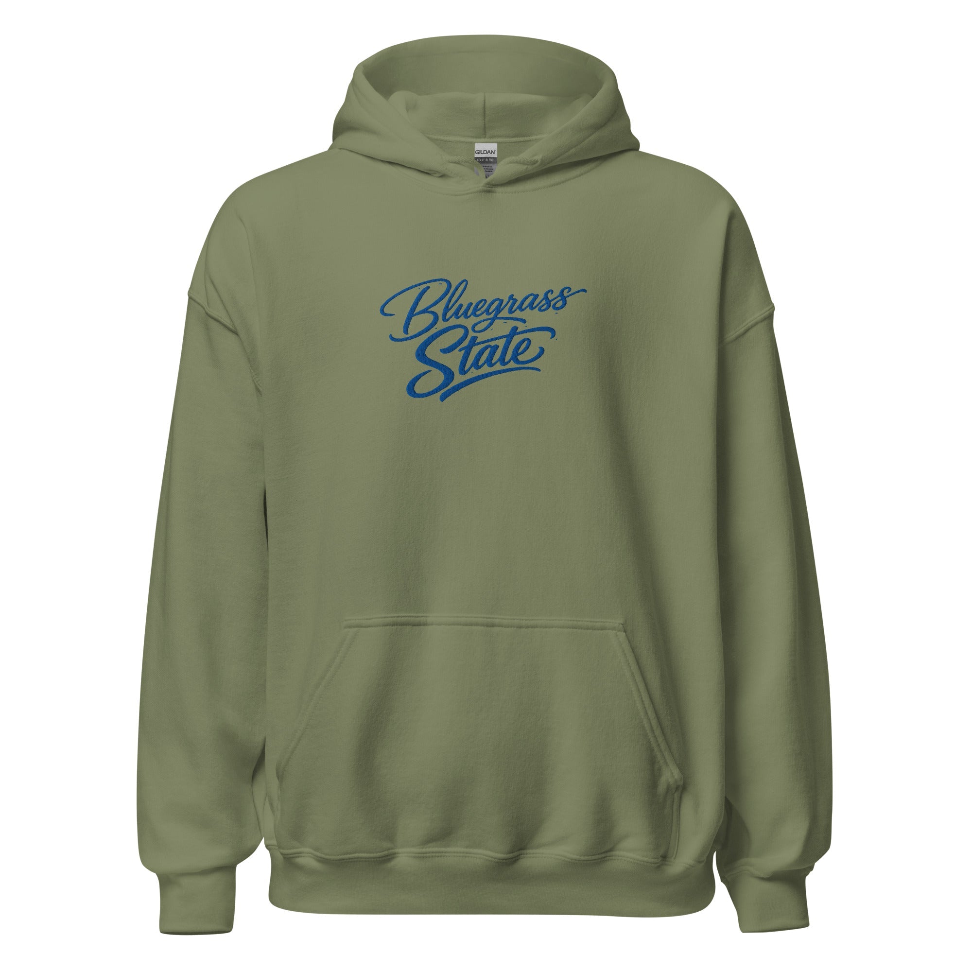 Bluegrass State Hoodie | Signature Script Stacked Design - Bluegrass Elite Apparel LLC