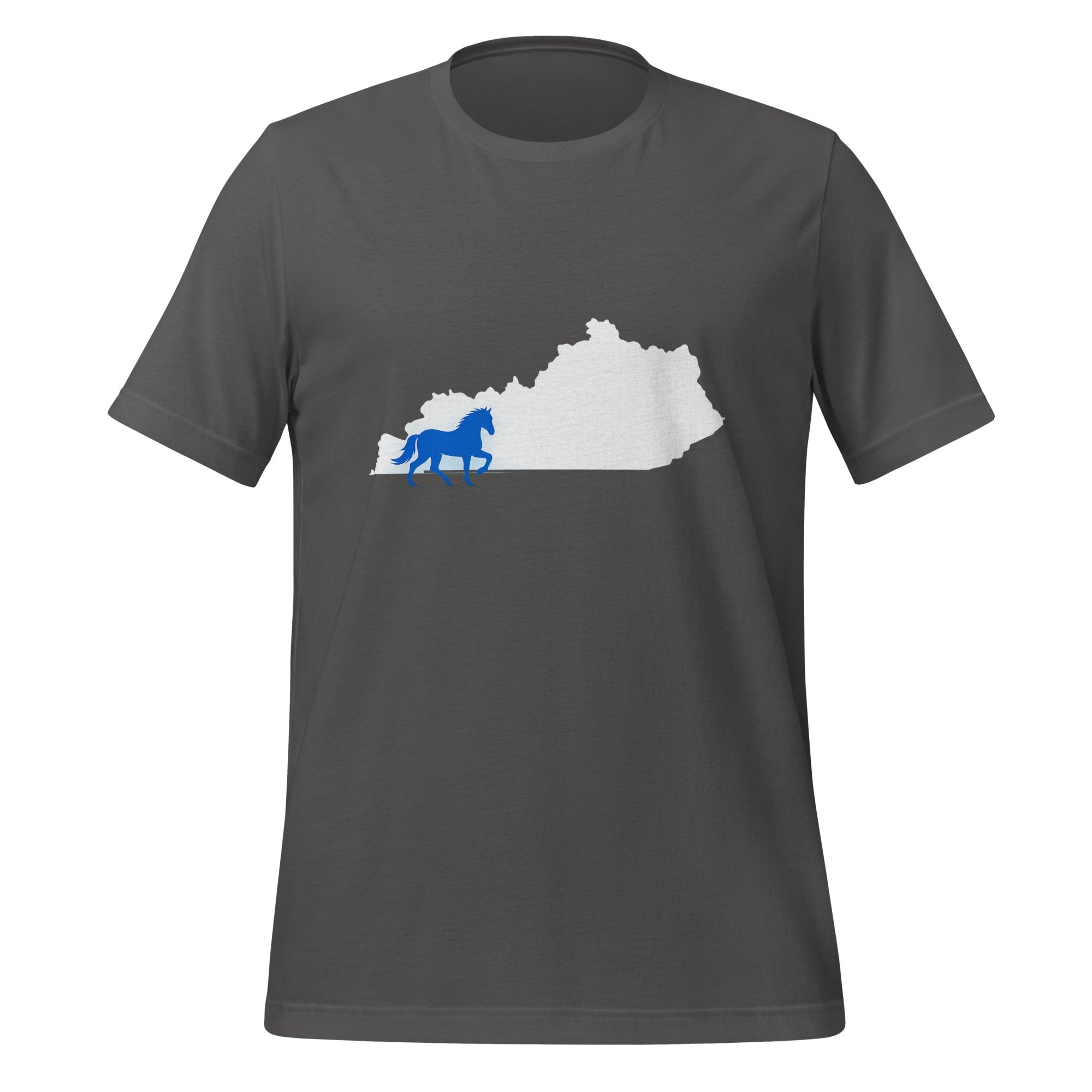 Bluegrass State Shirt | Kentucky Outline + Horse Design | Classic - Bluegrass Elite Apparel LLC