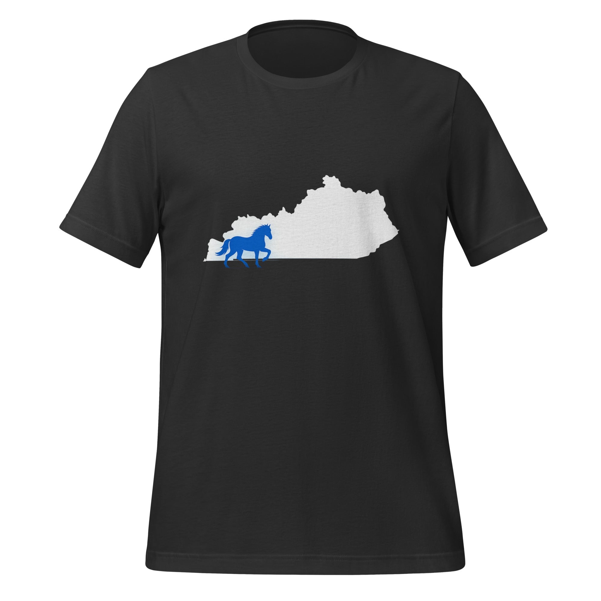 Bluegrass State Shirt | Kentucky Outline + Horse Design | Classic - Bluegrass Elite Apparel LLC