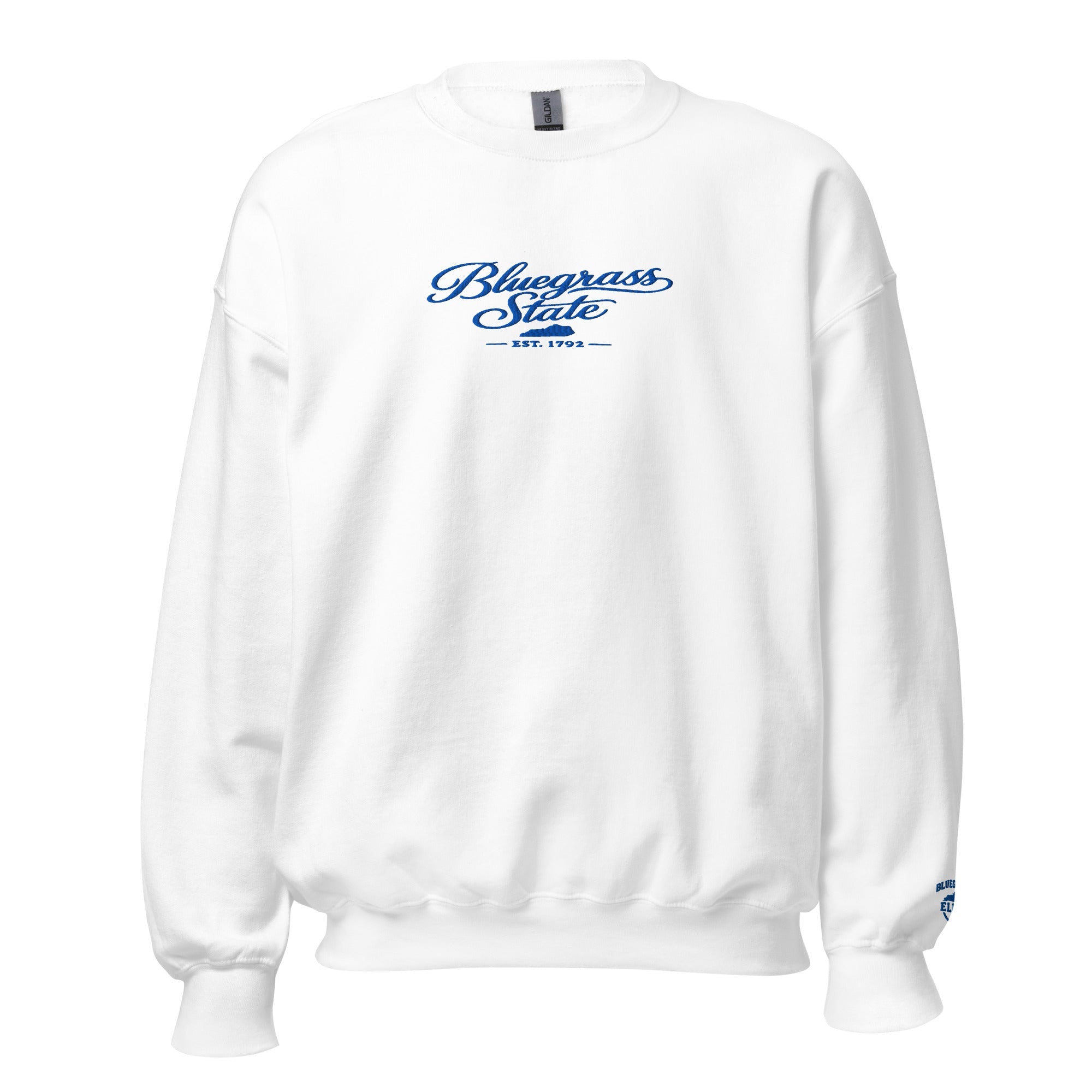 Bluegrass State Sweatshirt | Embroidered Script Design | Unisex Fit - Bluegrass Elite Apparel LLC