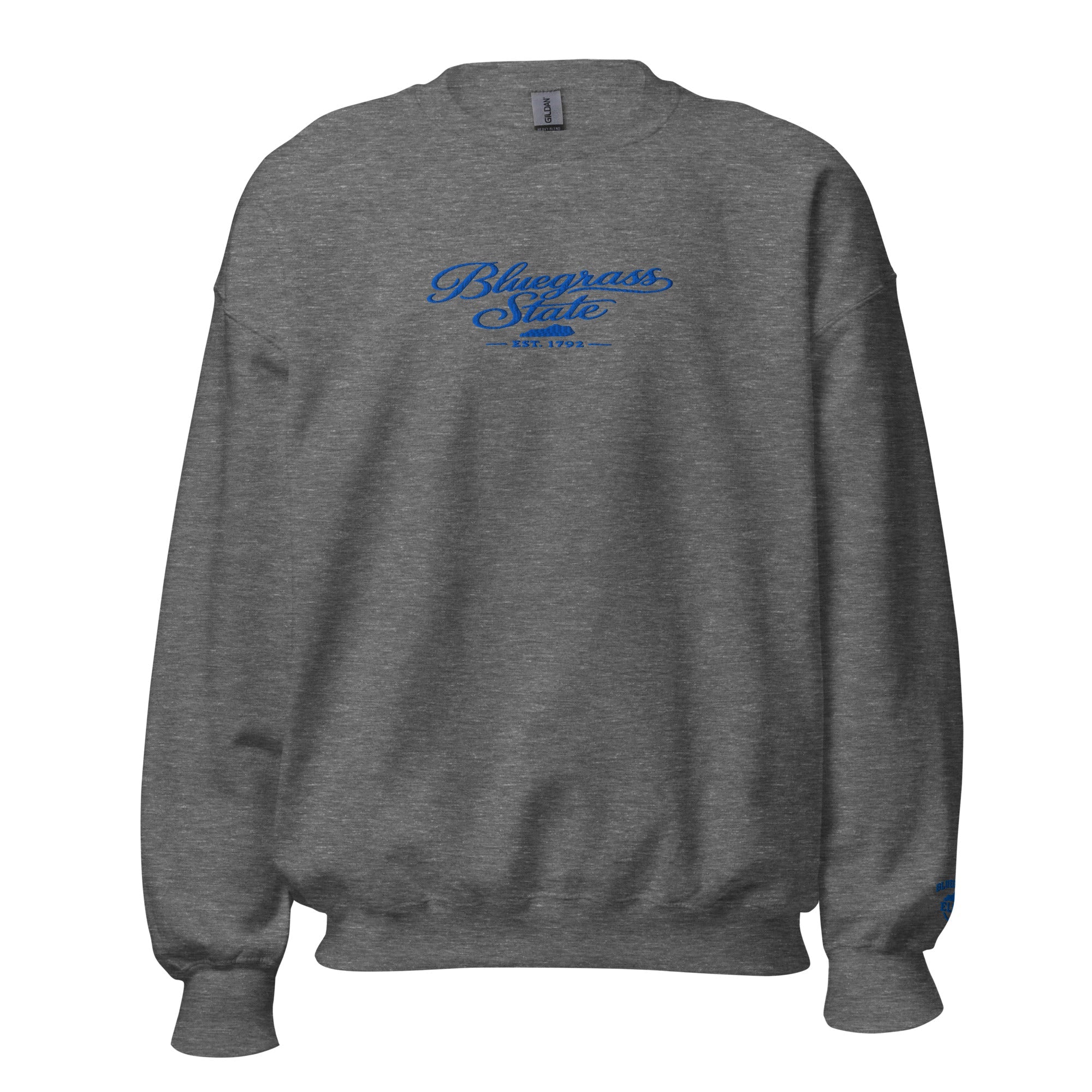 Bluegrass State Sweatshirt | Embroidered Script Design | Unisex Fit - Bluegrass Elite Apparel LLC