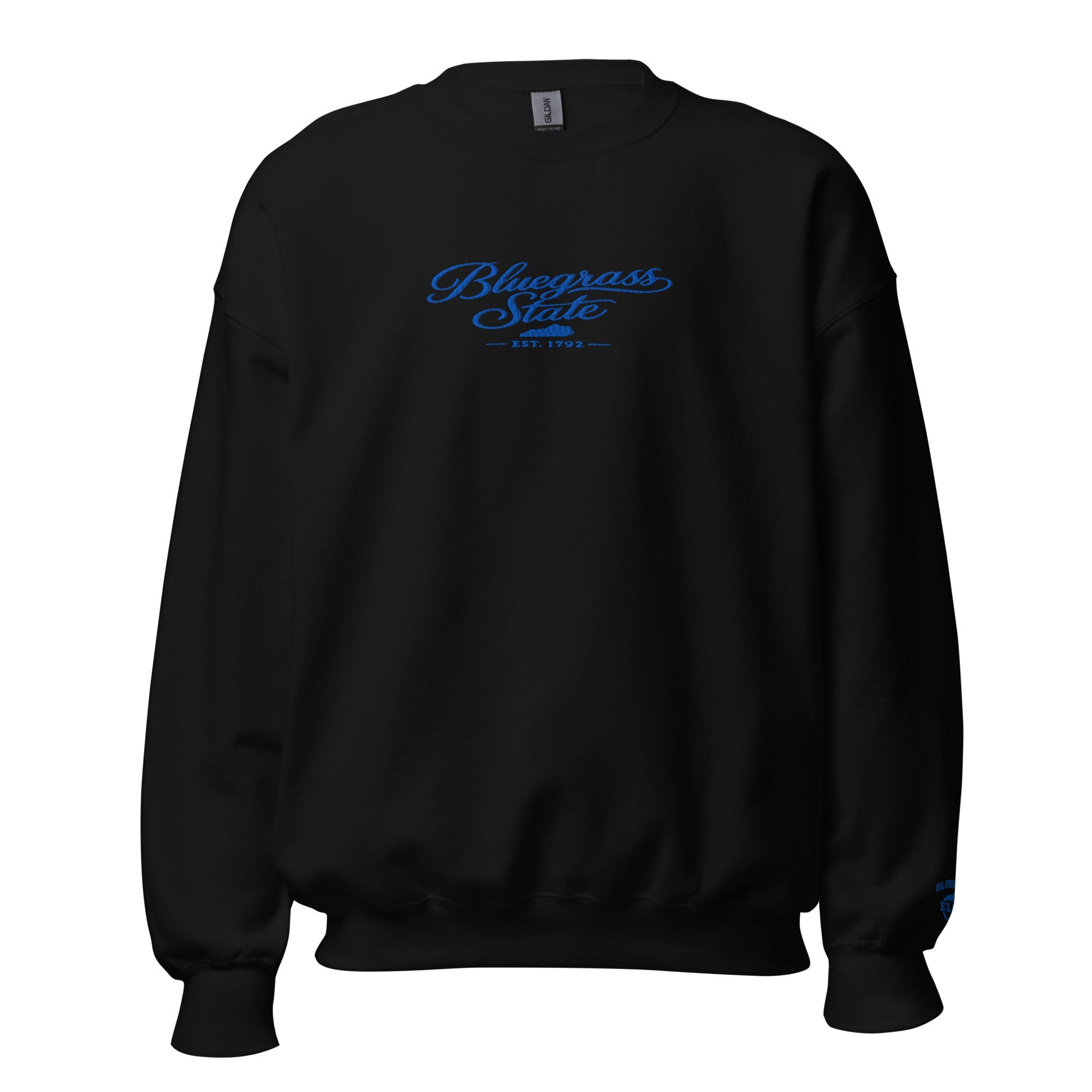 Bluegrass State Sweatshirt | Embroidered Script Design | Unisex Fit - Bluegrass Elite Apparel LLC