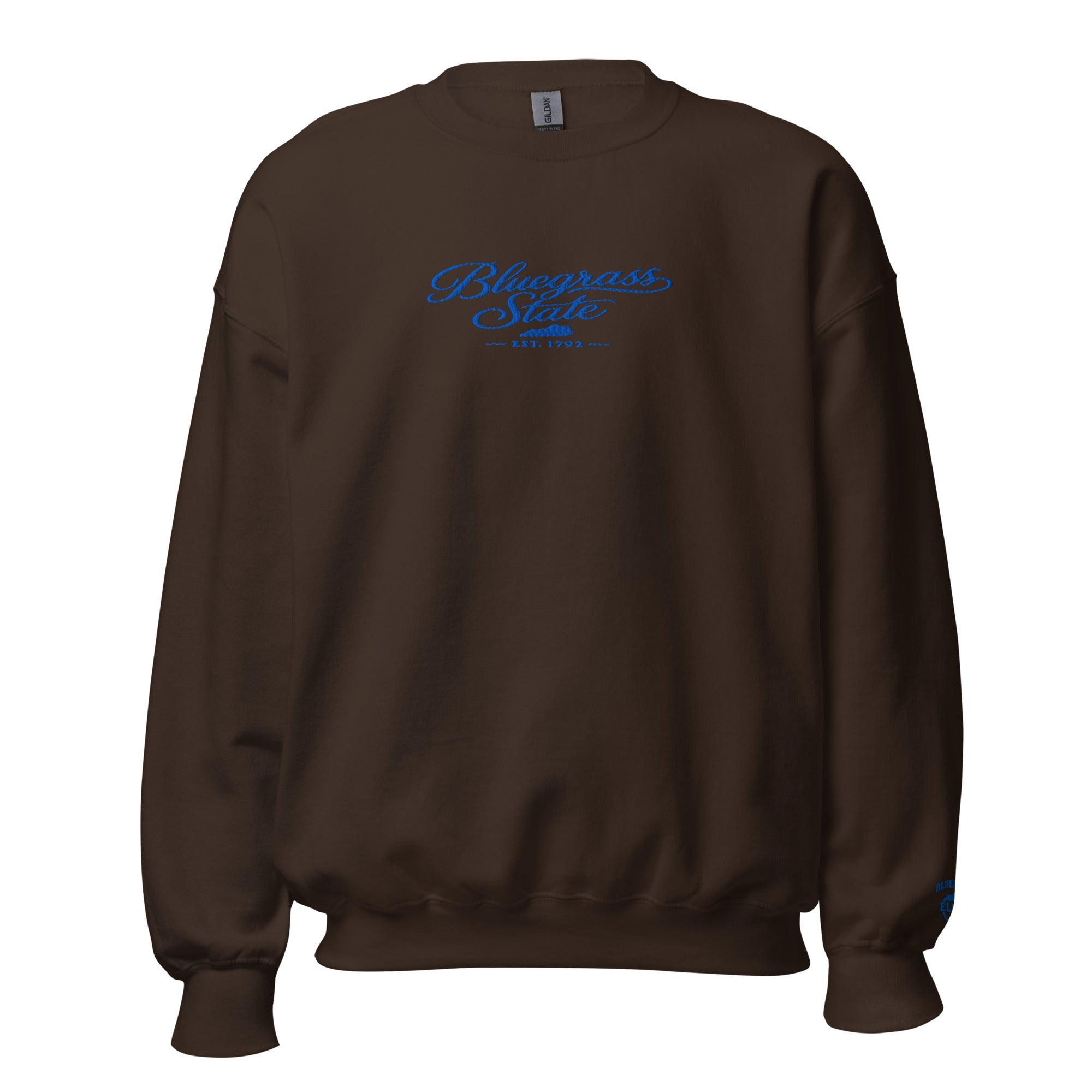 Bluegrass State Sweatshirt | Embroidered Script Design | Unisex Fit - Bluegrass Elite Apparel LLC