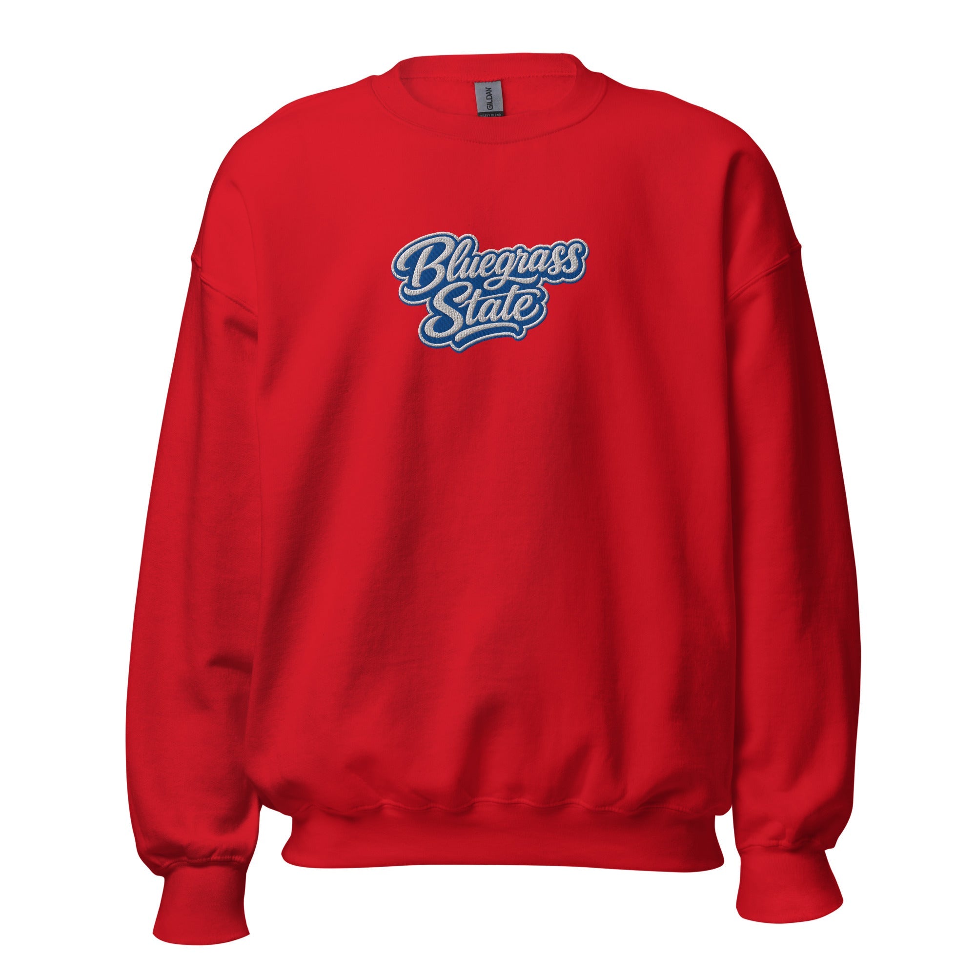 Bluegrass State Sweatshirt | Stacked Script Typography - Bluegrass Elite Apparel LLC