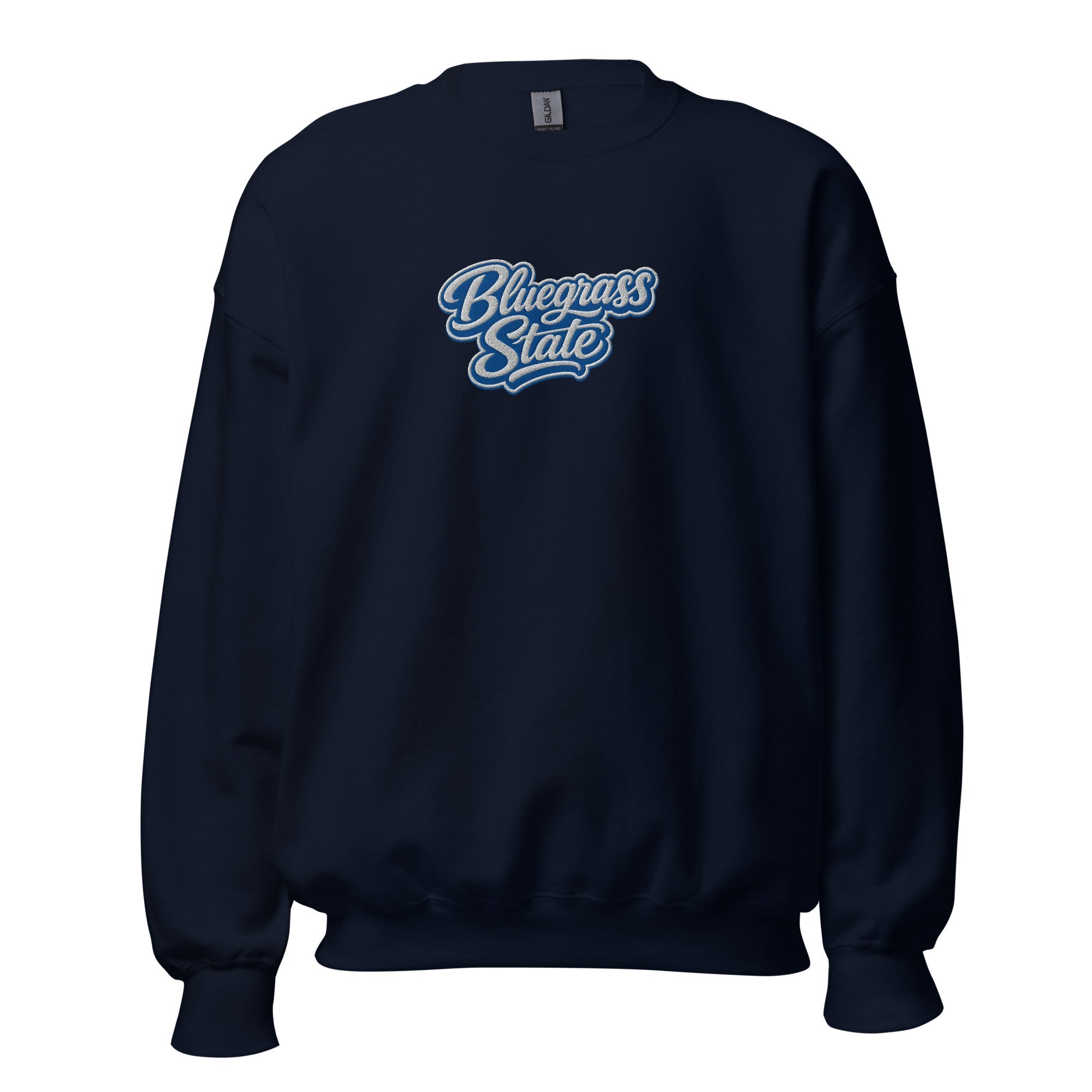 Bluegrass State Sweatshirt | Stacked Script Typography - Bluegrass Elite Apparel LLC