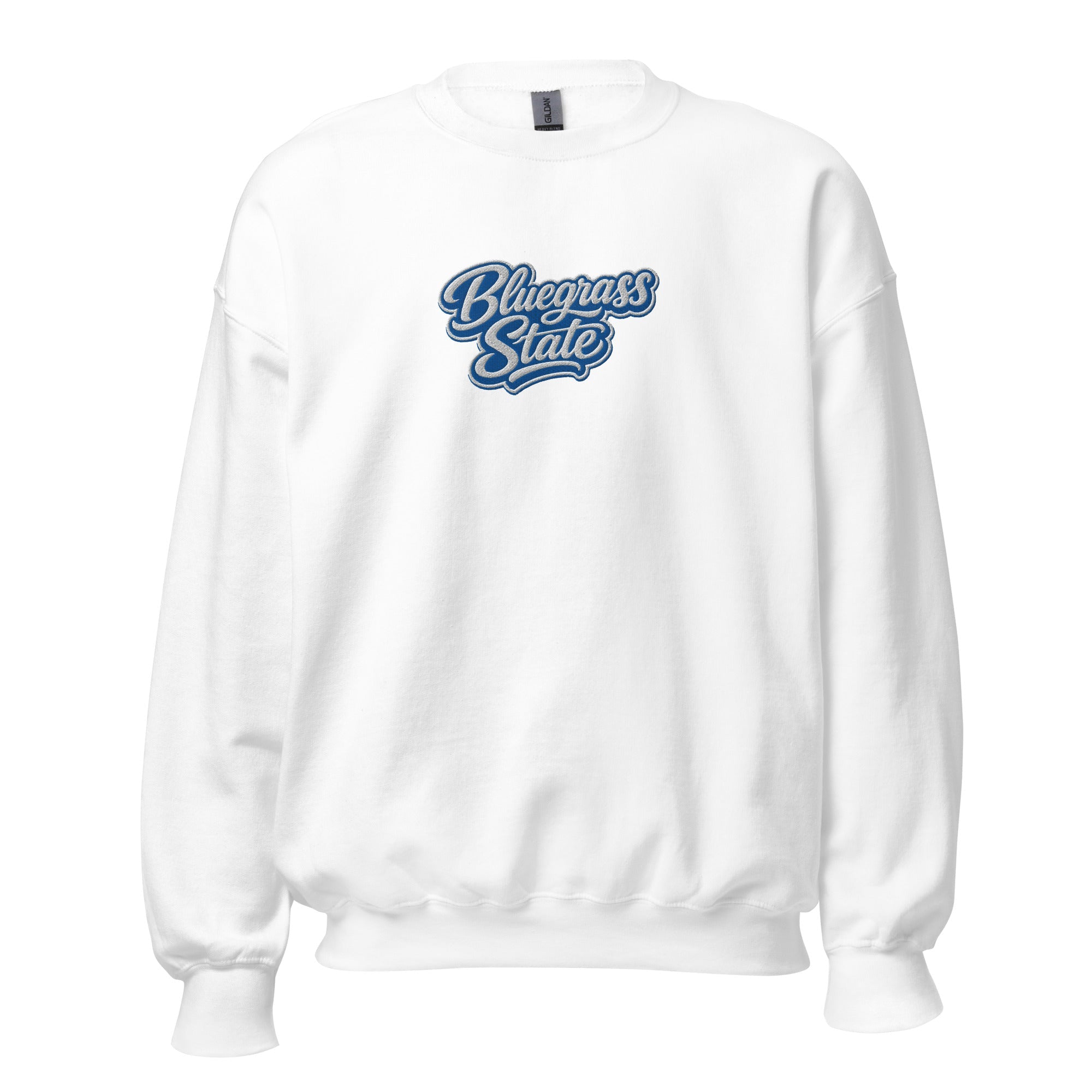Bluegrass State Sweatshirt | Stacked Script Typography - Bluegrass Elite Apparel LLC