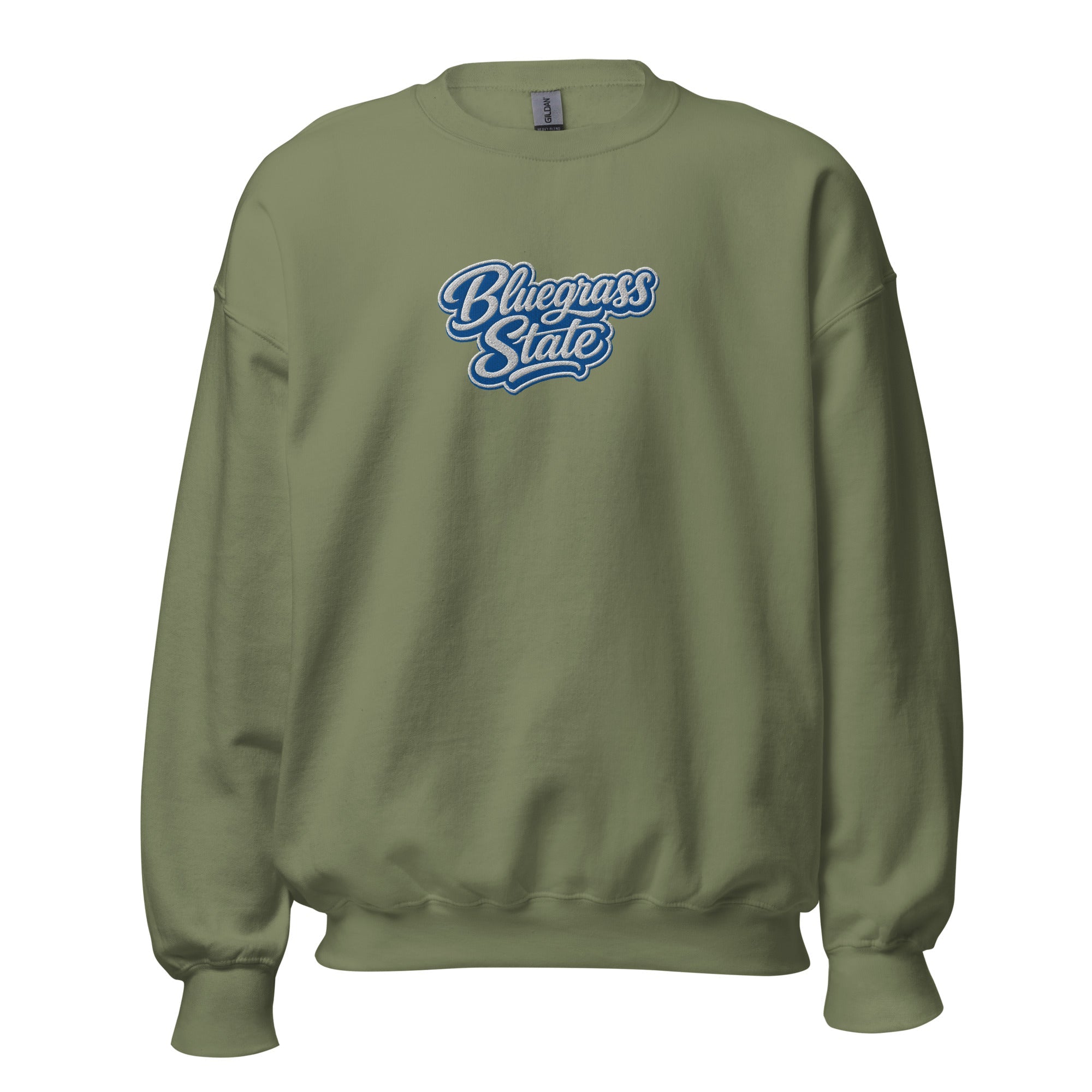Bluegrass State Sweatshirt | Stacked Script Typography - Bluegrass Elite Apparel LLC