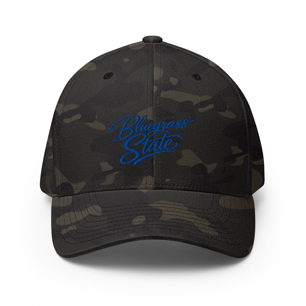 Bluegrass State Twill Cap | Signature Script Stacked Design - Bluegrass Elite Apparel LLC