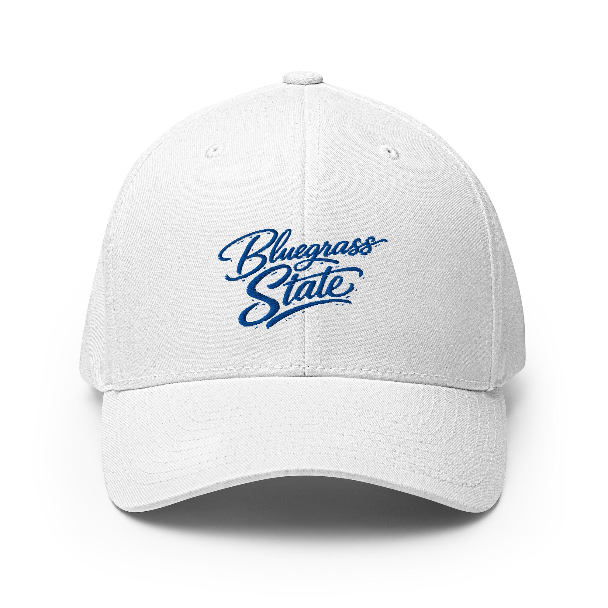 Bluegrass State Twill Cap | Signature Script Stacked Design - Bluegrass Elite Apparel LLC