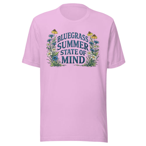Bluegrass Summer State of Mind Shirt | Wildflower Arch Design | Classic - Bluegrass Elite Apparel LLC