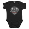 Booty Crew Banjo Baby Onesie | Bluegrass Skull Design - Bluegrass Elite Apparel LLC
