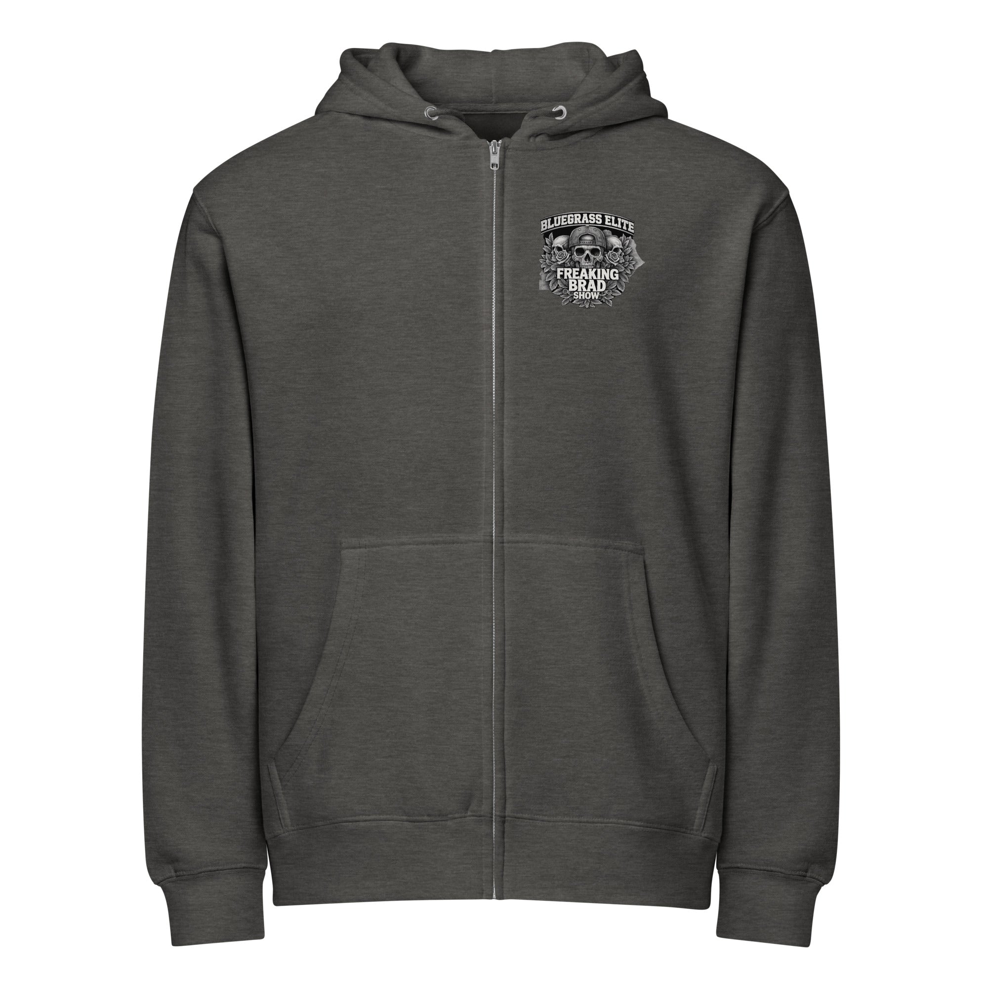Booty Crew Hoodie | Freaking Brad Show | Skull & Bones Zip - Bluegrass Elite Apparel LLC